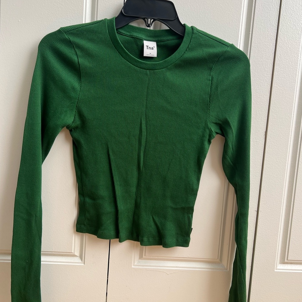 TNA green tee